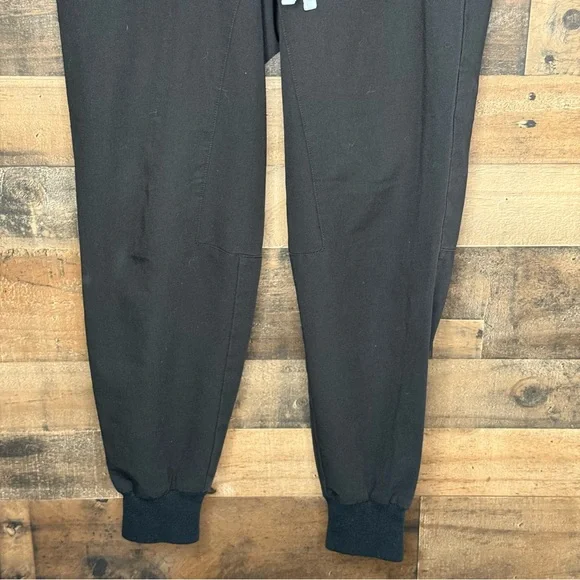 Figs Black Joggers Scrub Pants Size Small - Picture 3 of 9
